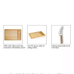 Pittsburgh Steelers Cutting Board & Knife Set