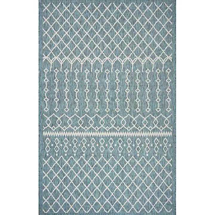 Placid Portico Sun Shower Outdoor Area Rug, 7x9