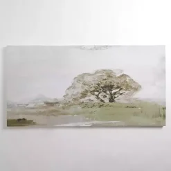 Plain Tree Coverage Canvas Art Print