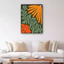 Plant Pattern Canvas Art Print