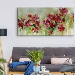 Playful Garden Canvas Art Print by Carol Robinson