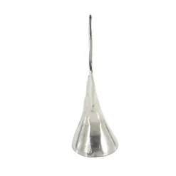 Polished Silver Whale Fin 2-pc. Figurine Set