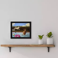 Pool Party Framed Art Print