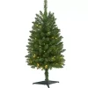Pre-lit 3 ft. Green Mountain Pine Christmas Tree