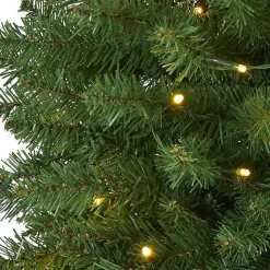 Pre-lit 3 ft. Green Mountain Pine Christmas Tree