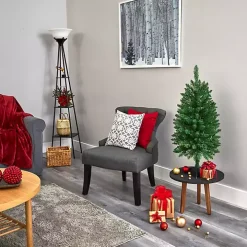 Pre-lit 3 ft. Green Mountain Pine Christmas Tree