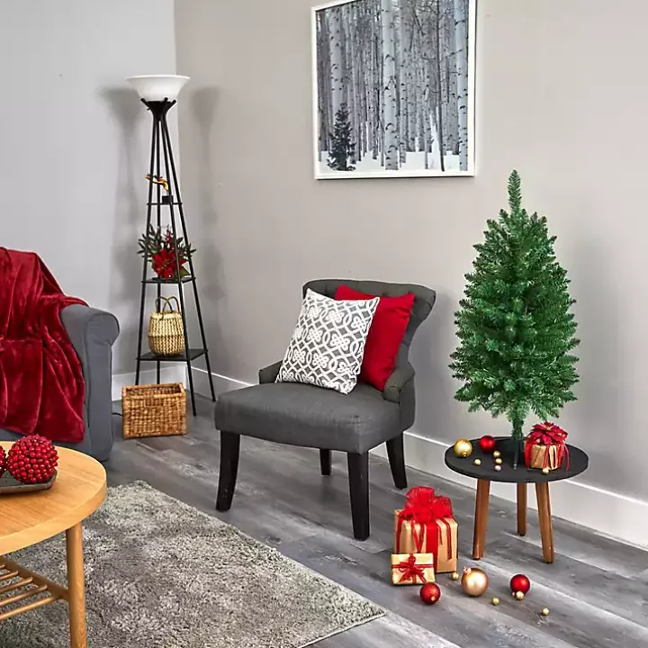 Pre-lit 3 ft. Green Mountain Pine Christmas Tree