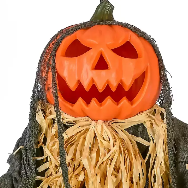 Pre-Lit Animated Scarecrow Outdoor Decoration