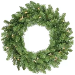 Pre-lit Eastern Pine Wreath