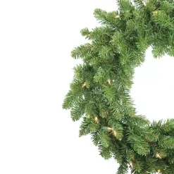 Pre-lit Eastern Pine Wreath