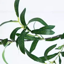 Pre-Lit Olive Branch Battery Operated Garland