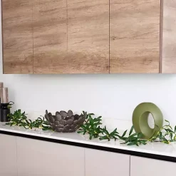 Pre-Lit Olive Branch Battery Operated Garland