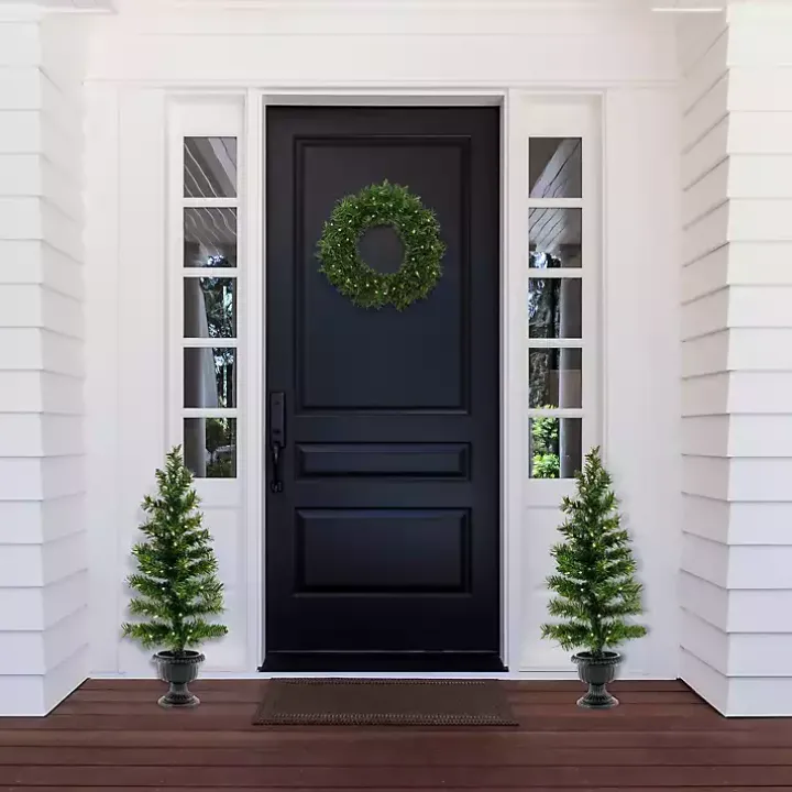 Pre-Lit 3-pc. Christmas Greenery Set