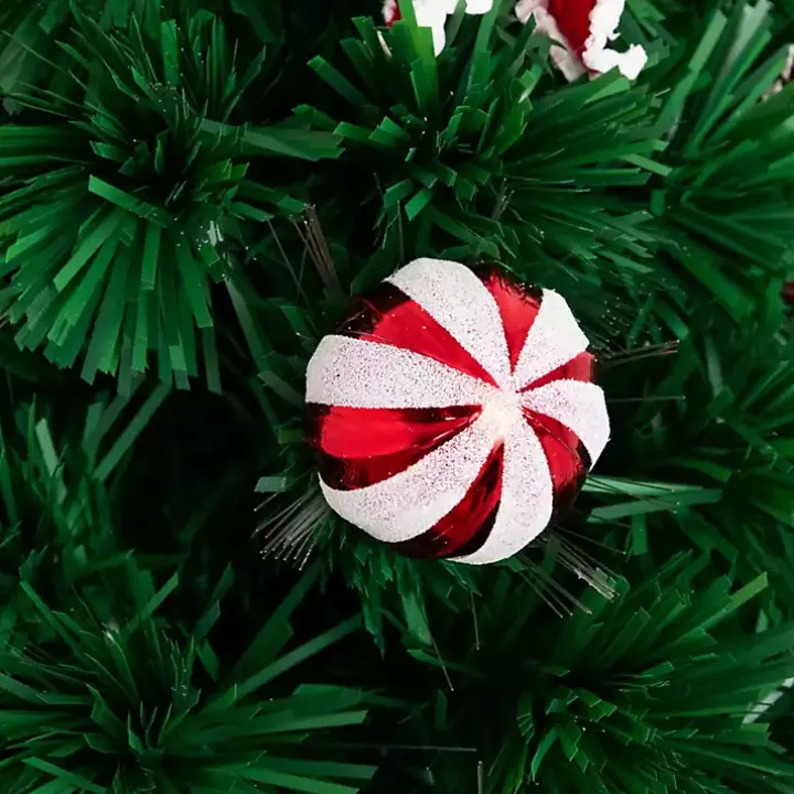 Pre-Lit Poinsettia Christmas Tree Arrangement