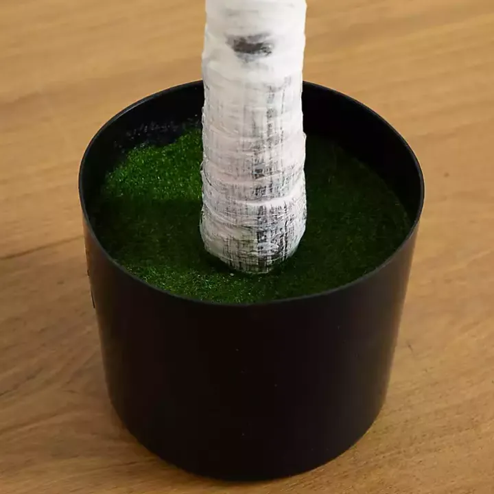 Pre-Lit Warm LED Birch Tree, 5 ft.