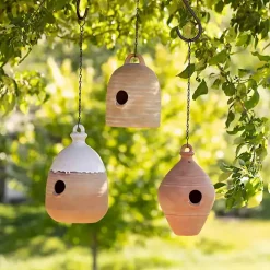 Pueblo Terracotta Birdhouse