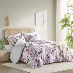 Purple Botanical 2-pc. Twin/Twin XL Comforter Set