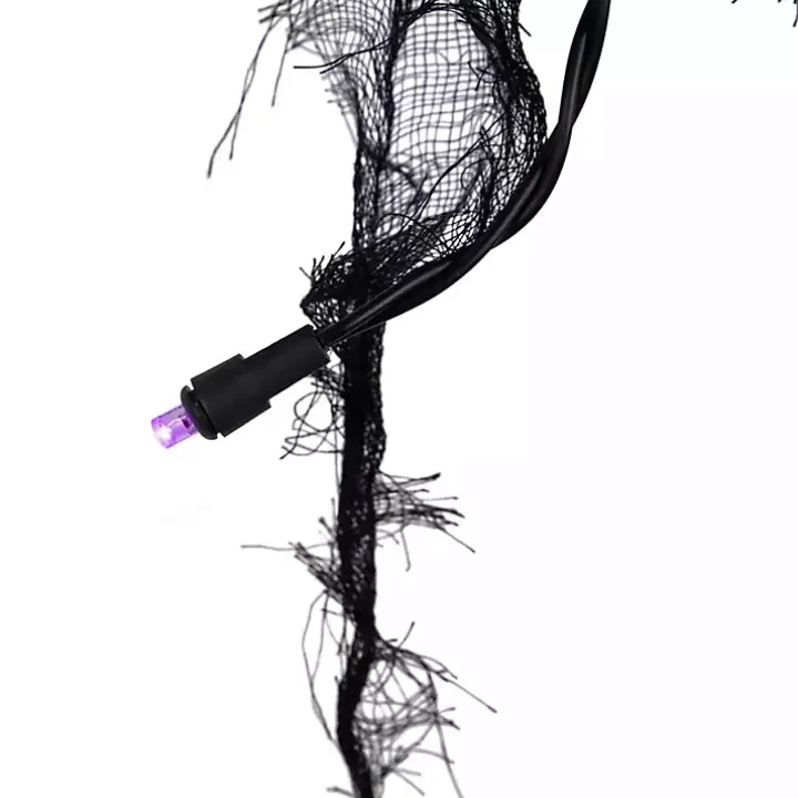 Purple LED Gauze Drape Lights
