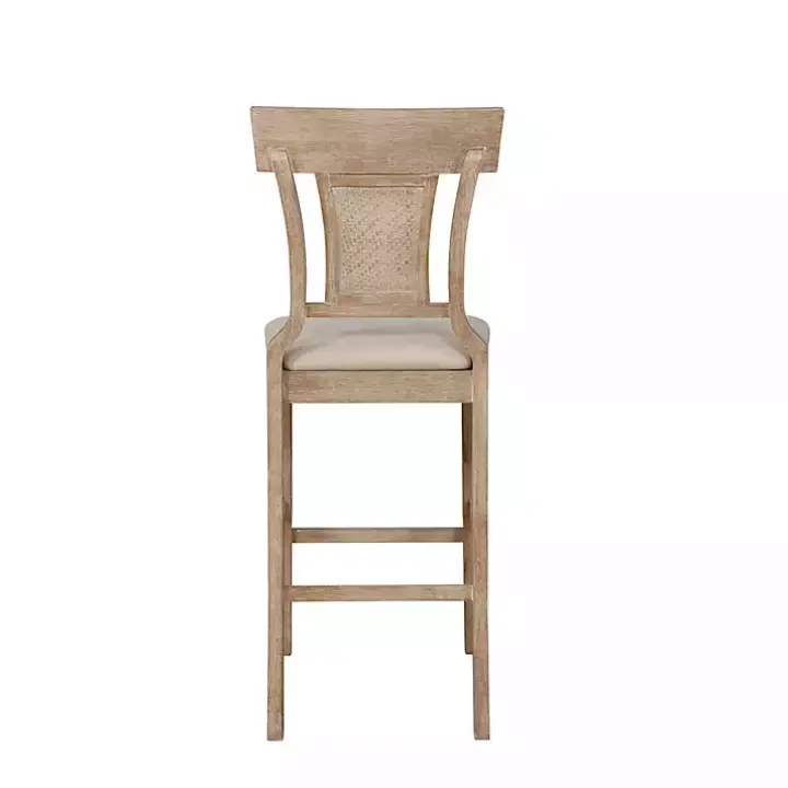 Ray Brown with Washed Finish Bar Stool