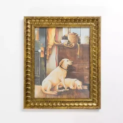 Ready for a Walk Framed Art Print
