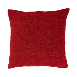 Red Festive Santa Chenille Pillow
