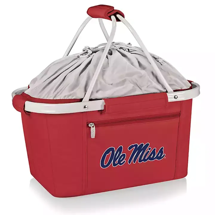 Red Ole Miss Rebels Cooler Basket