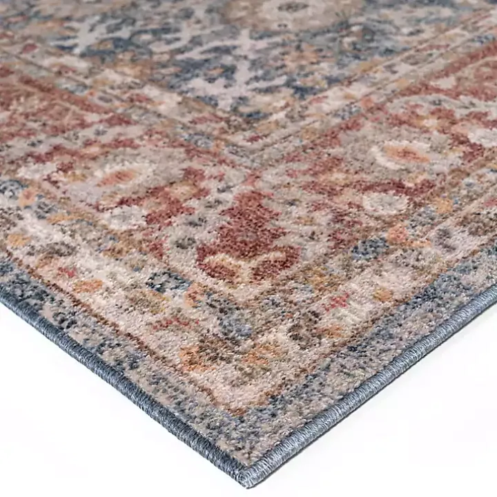 Red Persian Bordered Traditional Area Rug, 8x10
