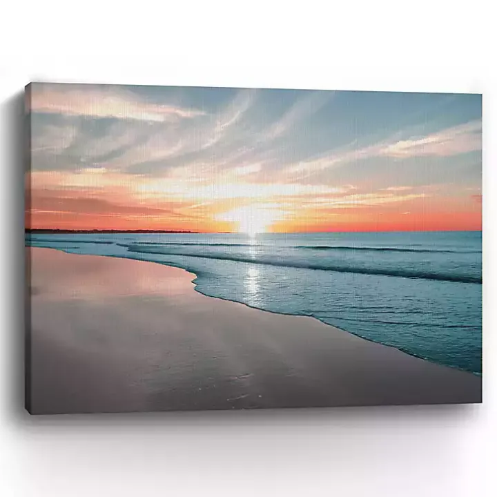 Relaxing Morning Giclee Canvas Print, 48x36 in.