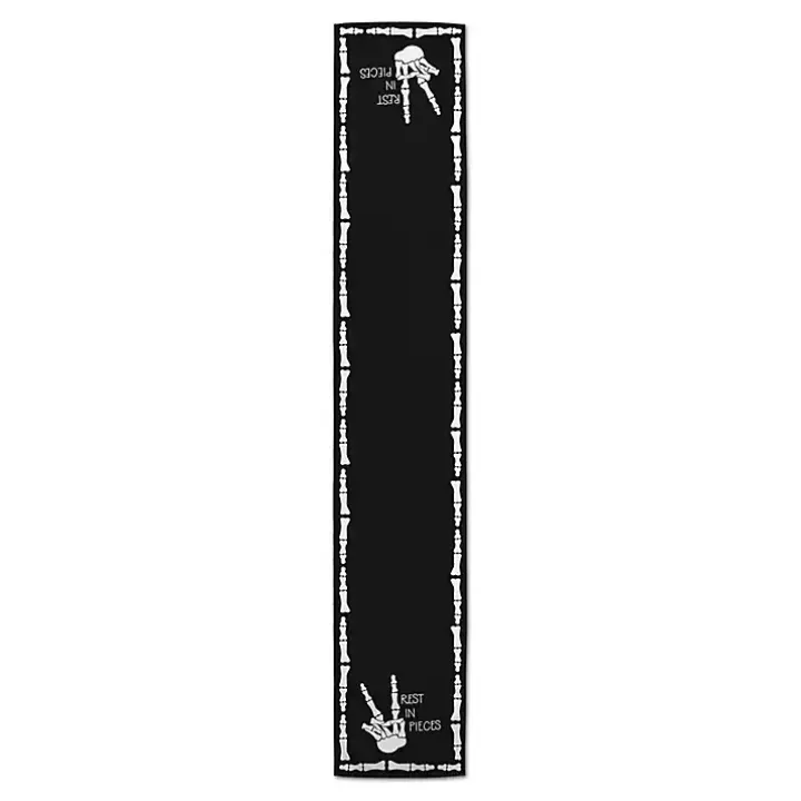 Rest in Pieces Halloween Table Runner, 90 in.