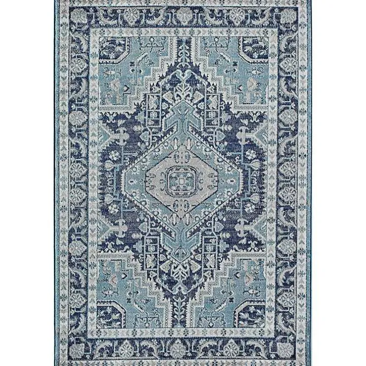 Rieda Midnight Blue Area Rug, 5x7
