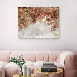Robbins Charmed Gold Canvas Art Print