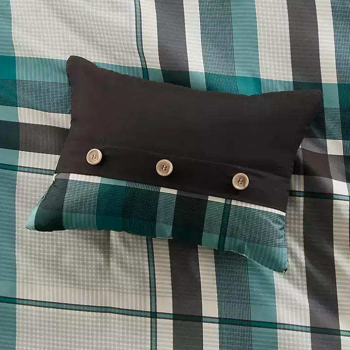 Roger Plaid 9-pc. Full Comforter Set