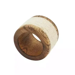 Rope Wrapped 4-pc. Napkin Ring Set