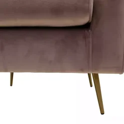 Rose Velvet Lana Accent Chair
