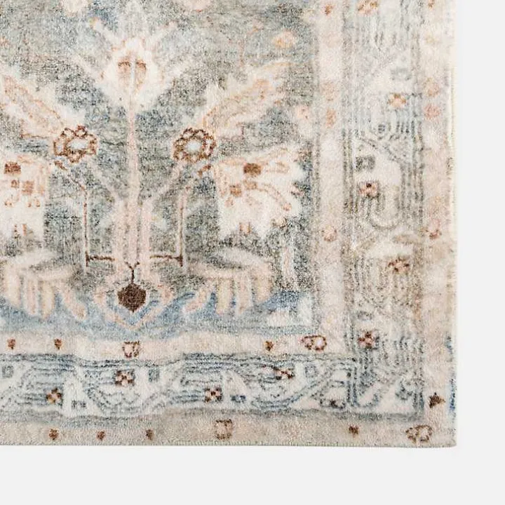 Rosette Denim Runner