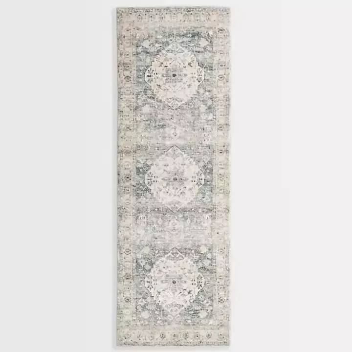 Rosette Dusty Aqua Runner