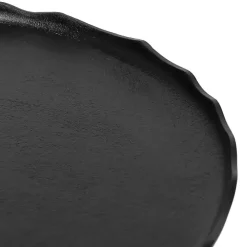 Round Black Alessia Coffee Table