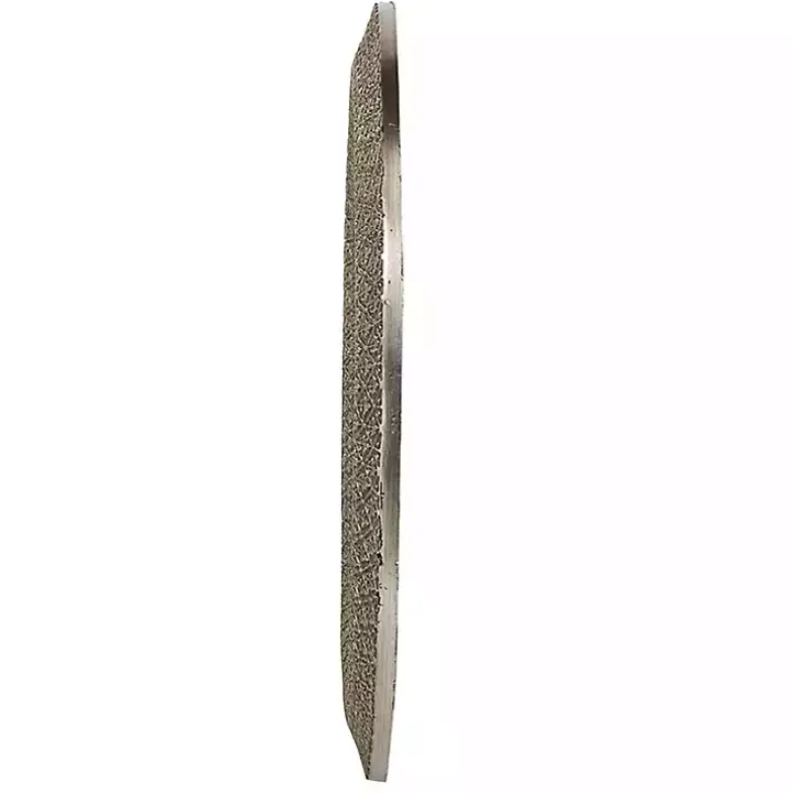 Round Bronze Woven Texture Wall Mirror