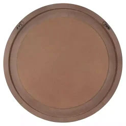 Round Natural Rattan Wall Mirror
