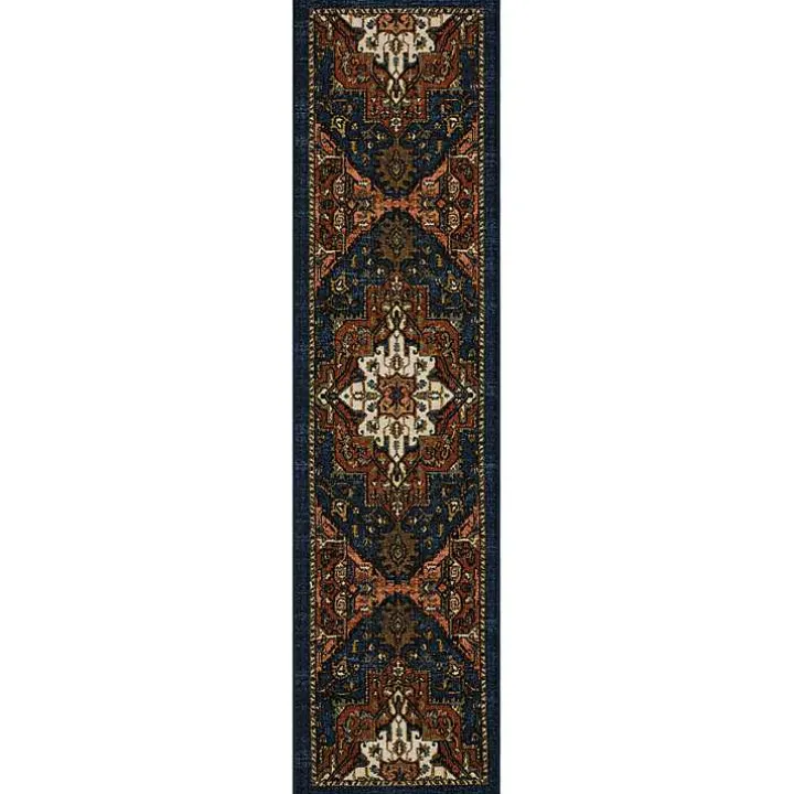 Rust Ornamental Runner, 2x8