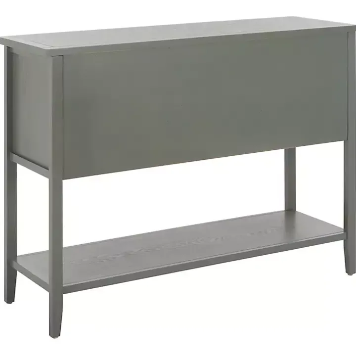 Rustic Gray 4-Drawer Charlotte Sideboard
