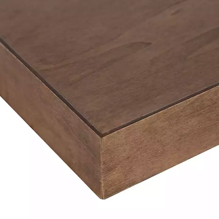 Rustic Wood 2-pc. Floating Shelves, 18 in.