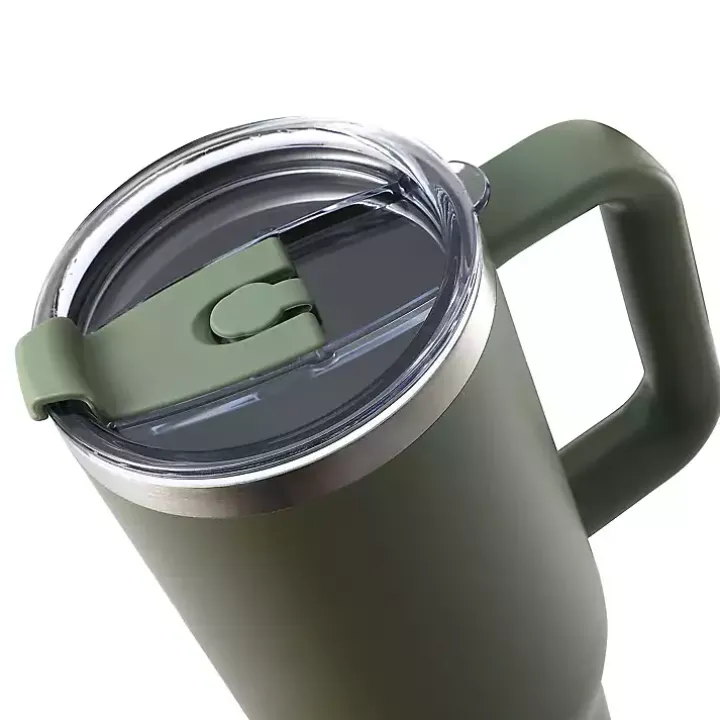 Sage Green 40 oz. Insulated Travel Tumbler
