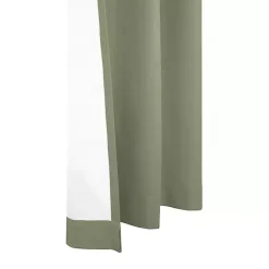 Sage Room Darkening Curtain Panel Set, 63 in.