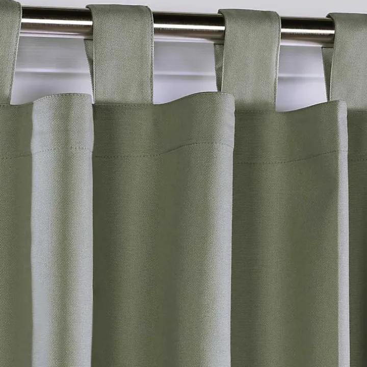 Sage Weathermate Blackout Curtain Panel, 63 in.