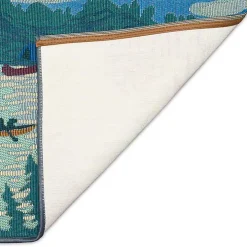 Sailboat Indoor/Outdoor Rug, 2x3