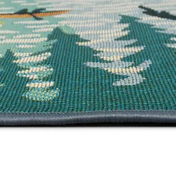 Sailboat Indoor/Outdoor Rug, 2x3