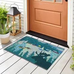 Sailboat Indoor/Outdoor Rug, 2x3