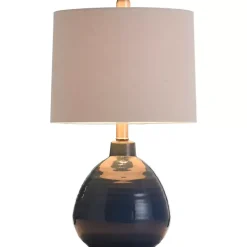 Sailor Blue Ceramic Table Lamp