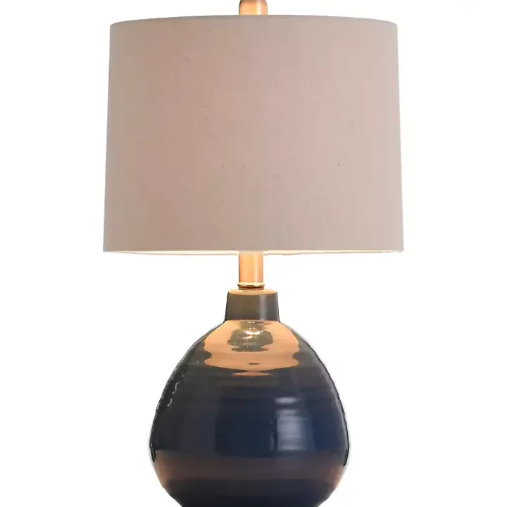 Sailor Blue Ceramic Table Lamp